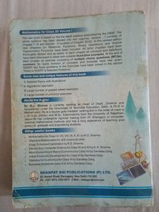 CLASS12 RD SHARMA MATHEMATICS  VOLUME 1