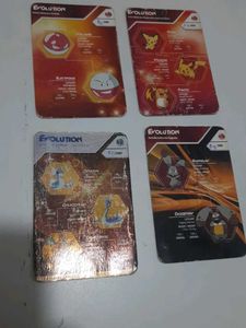 Vintage Pokemon Evolution Cards