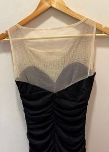 Elegant Black Imported Party Dress