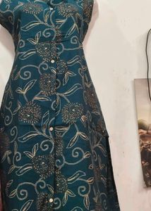 Floral Printed Kurti Set