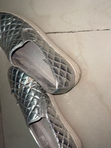 Skechers Silver Casual Shoes