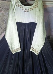 Black Silk Heavy Gown