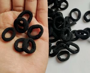 Black Small Hair Rubber Band