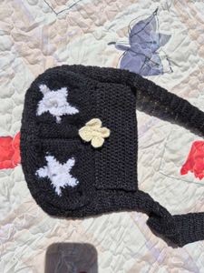 Crochet Star Shoulder Bag
