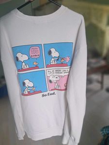 Snoopy &amp; Woodstock Comic Sweatshirt
