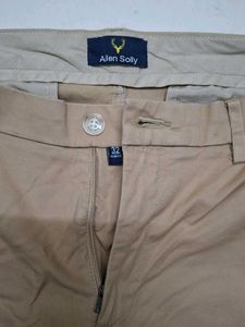 Khaki Slim Fit Trousers
