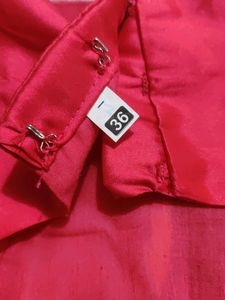 Megentha Pink Colour Sleeveless Blouse