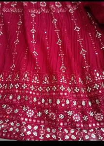Gorgeous Red Lehenga Choli Set