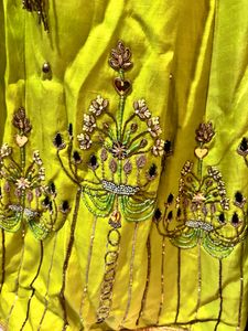 Papa Don’t  peach inspired fancy Lehenga