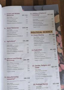 Educart Social Science Question Bank Class 10th