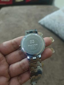 HMT Silver Snake Chain Watch