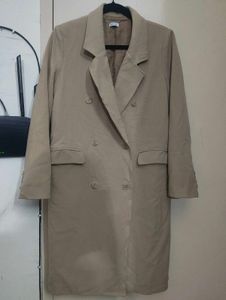 Elegant Beige Trench Coat