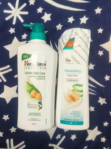 Himalaya Shampoo & Lotion Set