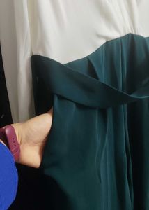 Forever new Jumpsuit - Green and Cream