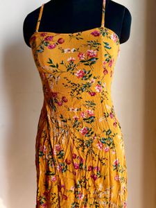 Shein Floral Sundress wrap around style