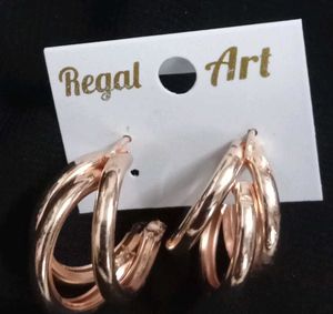 Rose Gold Earrings