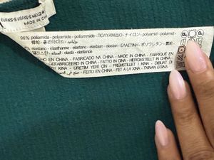 Zara Turquoise Long Sleeve Top