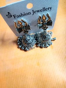Damru Traditional Earings