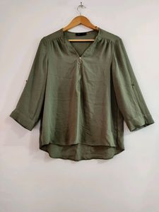 Atmosphere Women Moss Green Top