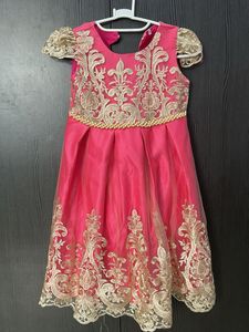 Cute Pink & Gold Party Dress