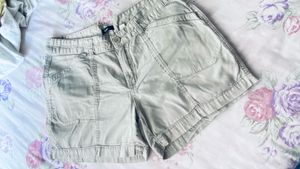 Khaki Utility Shorts