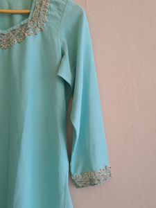 Blue Churidar