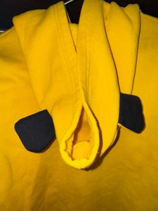 Pikachu Hoodie With Cute Ears