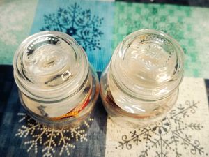 Home One Glass Jars (Set of 2)