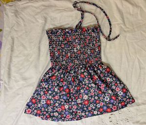 Beautiful Halter Smocking Top