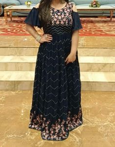 Blue Ethinic Gown