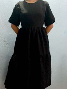 Black Korean Dress