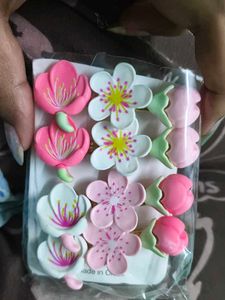 Cute Floral Hair Clips - Set of 4
