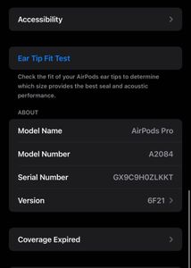 Original AirPods Pro 1st Generation With Box Used