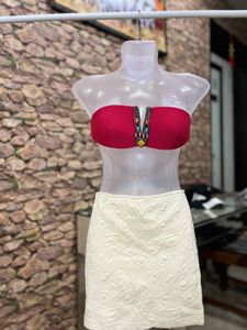 Beach Top Proper Embrodiery
