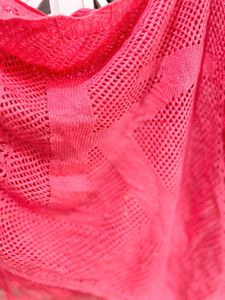 Pink Summer Crochet Overlay C