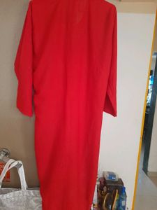 Red Straight Kurti