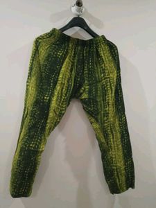 Green Embellished Kurta With Pant
