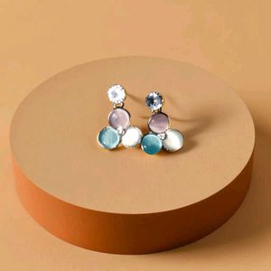 Cute Stone Drop Earrings