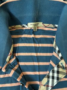 Burberry Striped Polo Shirt