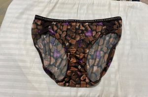 Chocolate Print Briefs 32-36