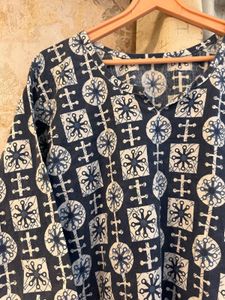 Beautiful Printed Jaipuri Kurti, Bust- 34