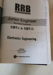 Rrb Cbt-1&amp;2 For Electronics Engineering