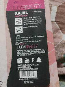 🆕Huda Beauty Kajal Black
