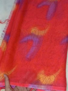 70)New Multi Colour Printed Saree