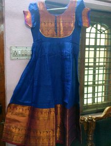 Ethnic Blue Dress