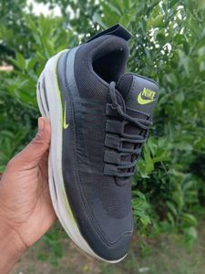 Black Nike-Style Sneakers