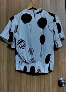 Balloon Print Top
