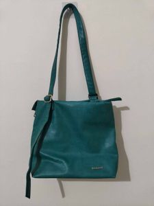 Fastrack Teal Sling Bag – Used, Good Condition
