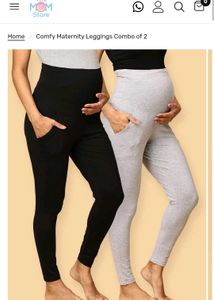 Grey Maternity Pants.Black haven&#39;t use
