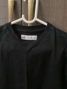 Zara Basic Black Tee